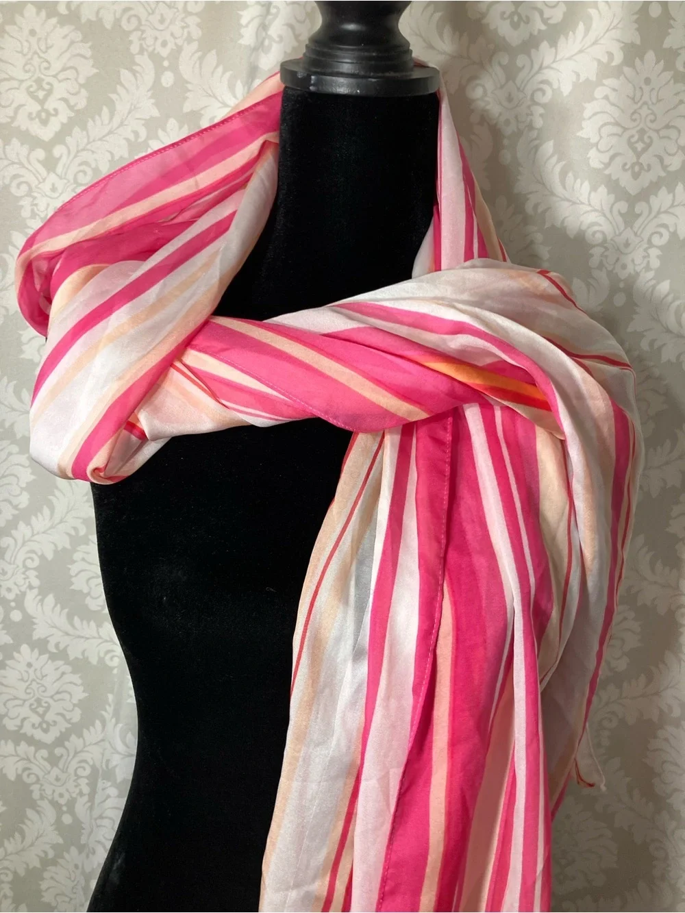 Calvin Klein Striped Women's Scarf